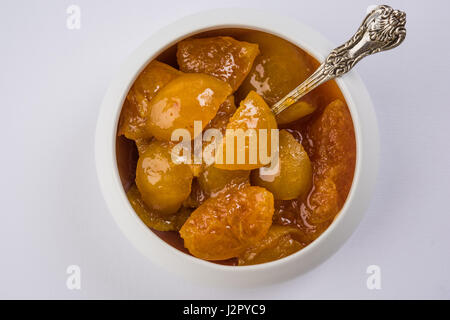 Indian nimbu pickle citron ou achar ka / loncha en hindi Banque D'Images