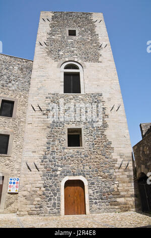 Château de Melfi. La Basilicate. L'Italie. Banque D'Images