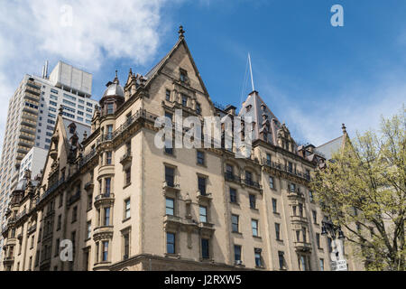 Les Dakotas Co-op Apartment House, Central Park West, NEW YORK Banque D'Images