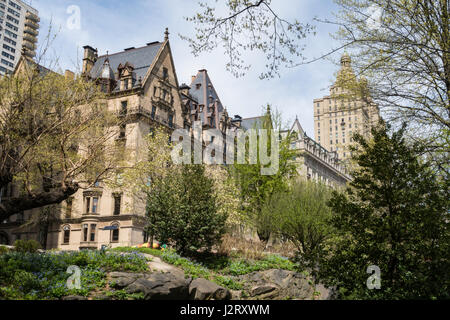 Les Dakotas Co-op Apartment House, Central Park West, NEW YORK Banque D'Images