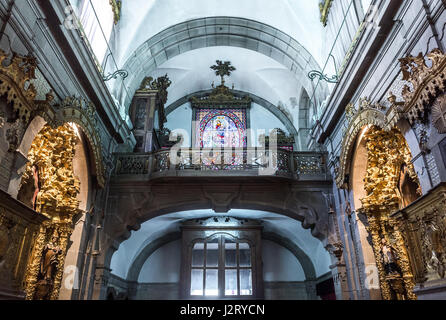 Eglise du troisième ordre (Igreja do Terco) dans la ville de Porto sur la péninsule ibérique, deuxième plus grande ville du Portugal Banque D'Images