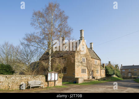 Chalets dans la région de South Newington, près de Banbury, Oxfordshire, Angleterre, Royaume-Uni Banque D'Images