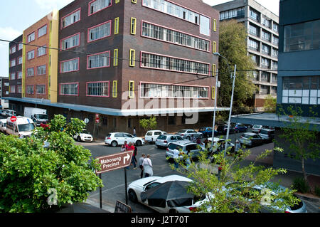 Quartier branché de Maboneng en centre-ville du Quartier Central des Affaires de Johannesburg Afrique du Sud Gauteng Province Banque D'Images