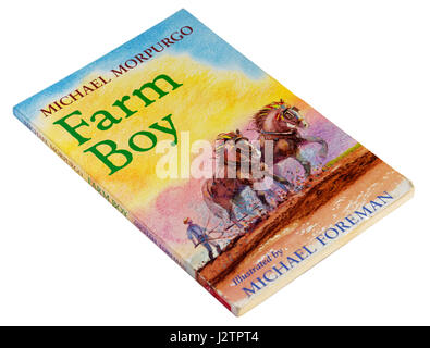 Garçon de ferme par Michael Morpurgo - la suite de Cheval de Guerre Banque D'Images