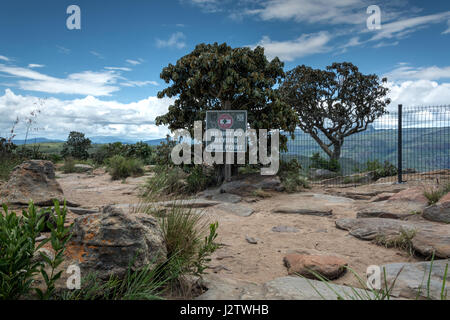 Vue sur le Blyde River Canyon, l'Afrique du Sud Banque D'Images