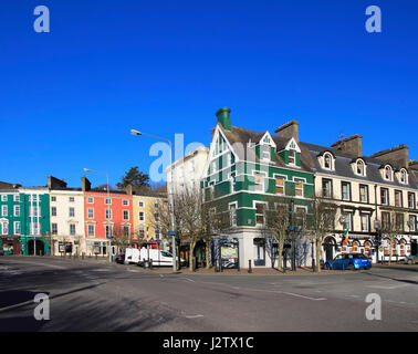 Bâtiments historiques dans le centre-ville de Cobh, dans le comté de Cork, Irlande Banque D'Images