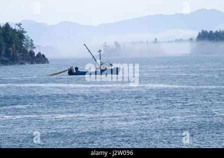 Côte d'Ucluelet, Vancover Island (Colmbia Canada Banque D'Images