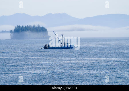 Côte d'Ucluelet, Vancover Island (Colmbia Canada Banque D'Images