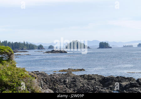 Côte d'Ucluelet, Vancover Island (Colmbia Canada Banque D'Images