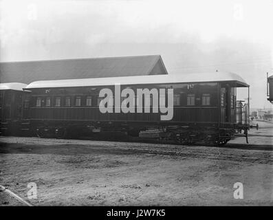 Un transport ferroviaire de première classe du Powerhouse Museum Banque D'Images