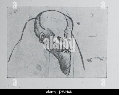 Un dessin de l'artiste Bertrand, mettant en valeur le style artistique unique de l'époque. La pièce met en évidence l’approche distinctive de l’artiste en matière de narration visuelle, capturant l’essence du sujet en mettant l’accent sur les détails. Banque D'Images