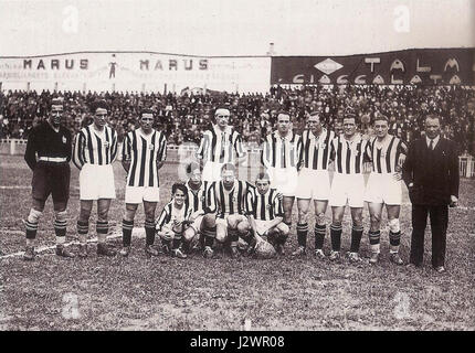La Juventus 1931-32, Campo di Corso Marsiglia Banque D'Images
