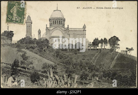 Alger Notre Dame d'Afrique Banque D'Images