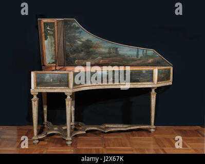 Anesi clavicembalo aperto Banque D'Images