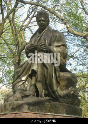 Central Park NYC - Walter Scott - IMG 5651 sculpture Banque D'Images
