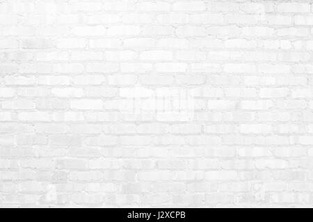 White Birck Wall Background. Banque D'Images