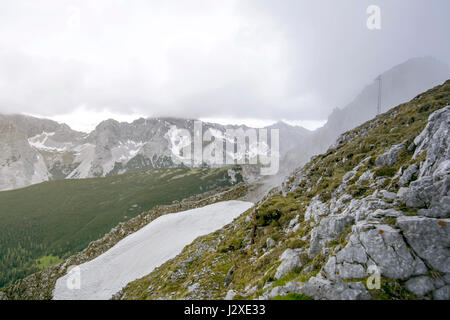 En montagne Nordkette Tyol - Alpes à Innsbruck, Autriche Banque D'Images