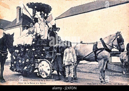 Chailley - Char de la Reine des Reines Banque D'Images