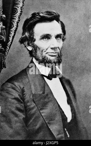 Abraham Lincoln O-43 en allemand, 1861 Banque D'Images