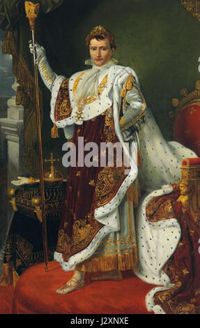 Alexandre Benoit Jean Dufay, Casanova (Paris 1770-1844), Portrait de l'empereur Napoléon Bonaparte Banque D'Images
