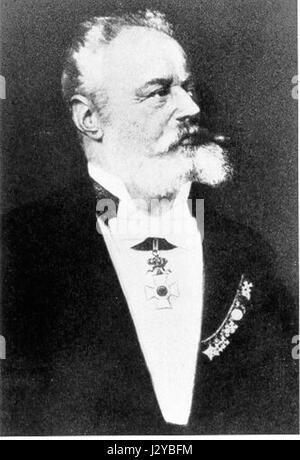 Carl Langenbuch était un médecin allemand connu pour ses contributions dans le domaine de la chirurgie, en particulier dans le développement de la technique de chirurgie de la vésicule biliaire. Banque D'Images