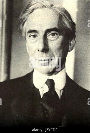 Bertrand Russell en 1924 Banque D'Images