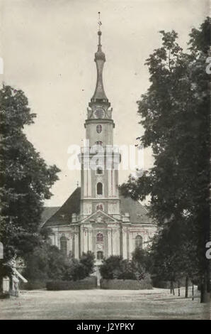 Mauvais Carlsruhe Evangelische Kirche Banque D'Images