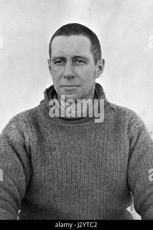 Le capitaine Lawrence Edward Grace Oates au cours de l'expédition Antarctique Britannique de 1911-1913 Banque D'Images