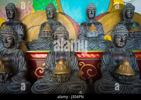 Dédiés au peuple du Tibet, le peuple tibétain bouddhiste de Mongolie à Bloomington, Indiana, offre un cadre paisible pour la méditation et Banque D'Images