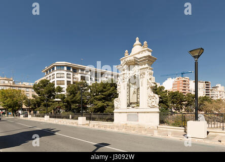 Pont de la Vierge en Elche, Alicante province, Spain. Banque D'Images