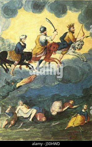 Alchimie de Flamel désigne les œuvres alchimiques attribuées à Nicolas Flamel, scribe et vendeur de manuscrits français du XIVe siècle. Ses écrits alchimiques ont gagné en renommée pour leur association avec la pierre de philosopherâ€™s. Banque D'Images