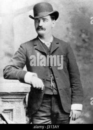 Bat Masterson 1879 Banque D'Images