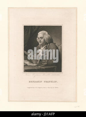 Cette image de Benjamin Franklin, l'un des pères fondateurs de l'Amérique, met en évidence ses contributions à la science, à la politique et à la diplomatie. Franklin est connu pour ses inventions, ses écrits et son rôle dans la Révolution américaine. Banque D'Images