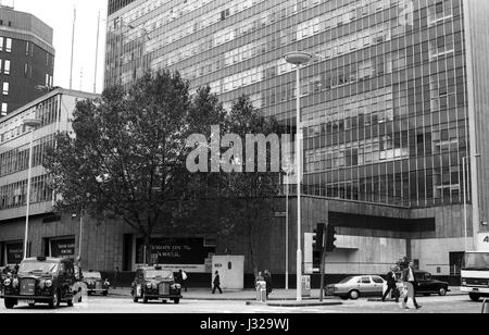 Le siège de Mirror Group Newspapers à Holborn Circus à Londres, Angleterre le 26 septembre 1991. Banque D'Images