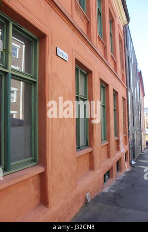 Anciens bâtiments à Grünerløkka, Oslo, Norvège Banque D'Images