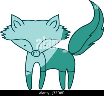 Icone Silhouette Fox Image Vectorielle Stock Alamy