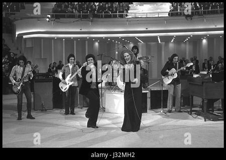 Teatro RAI 10 Lucio Battisti Mina 1972 Banque D'Images