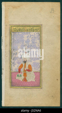 BASA-822K-1-77-31 une Shemailname-Shahnameh --al-Osman Banque D'Images