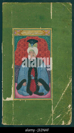 BASA-822K-1-77-45 une Shemailname-Shahnameh --al-Osman Banque D'Images