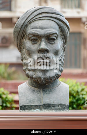 Statue de historique Révolution égyptienne Le Président Abdullah Al Nadeem Banque D'Images