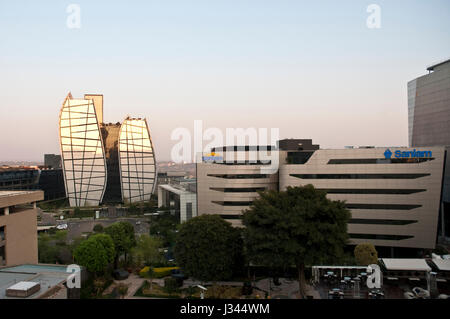 15 Alice Street Sandton Johannesburg Afrique du Sud. Bureaux d'ABSA Bank Banque D'Images