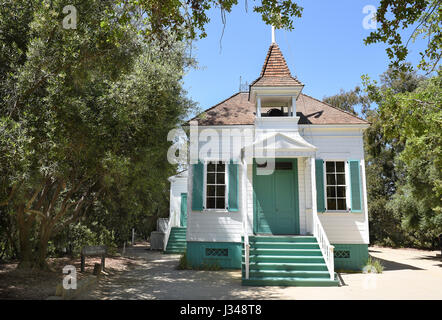 LAKE FOREST, CA - le 14 avril 2017 : le Parc historique Heritage Hill. Le El Toro Grammar School est des bâtiments historiques de l'El Toro / Saddleback Banque D'Images