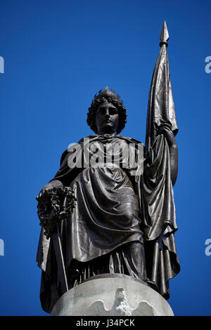 Le Monument aux soldats et marins sur le Boston Common Quartier historique de Beacon Hill, Boston, Massachusetts, United States, USA, Banque D'Images