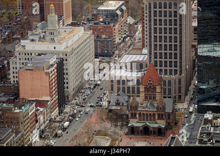 Trinity Church, Boston Boston, Massachusetts, United States, USA, Banque D'Images