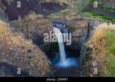 Chutes Palouse dans la région de la Palouse Washington state Banque D'Images