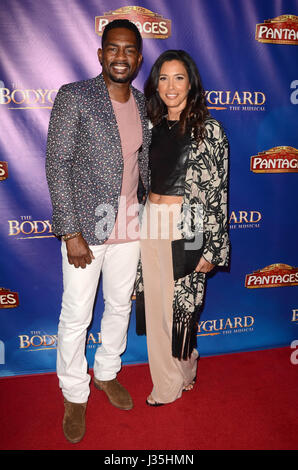 Hollywood, Etats-Unis. 2 mai, 2017. Bill Bellamy au premiere Bodyguard au Pantages à Hollywood, Californie le 2 mai 2017. Crédit : David Edwards/media/Alamy Punch Live News Banque D'Images