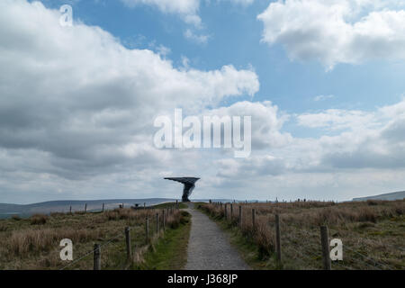 Le chant de l'arbre est un pantopican sonnerie situé à Crown Point plus à Burnley, dans le Lancashire. Banque D'Images