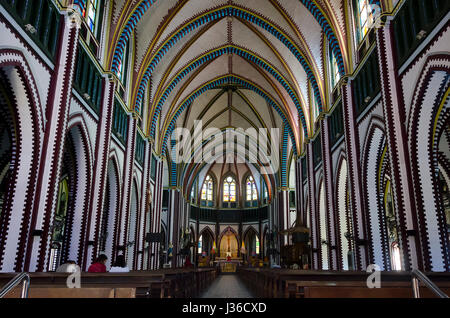 Saint Mary's Cathedral , Yangon, Myanmar Banque D'Images