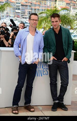 Guy Pearce et Robert Pattinson 67e Festival de Cannes Photocall du film 'Le Rover' 18 mai 2014 Banque D'Images