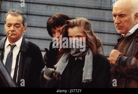 Mauvais sang Année : 1986 - France Michel Piccoli, Serge Reggiani Directeur : Leos Carax Photo Bernard Fau Les Films Plain Chant Banque D'Images